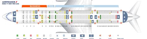 boeing 777-300er seat map air france|air france 777 300er interior.